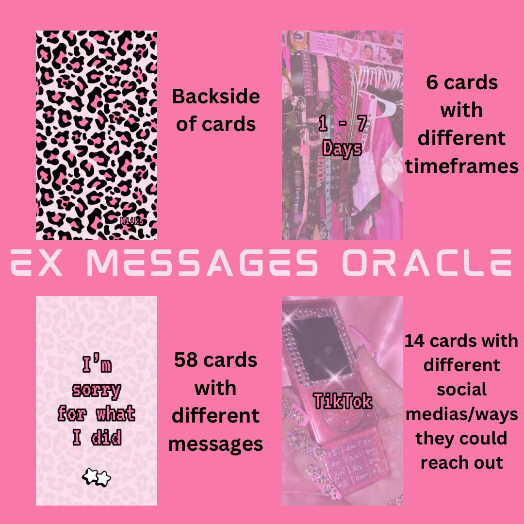 No Contact Oracle ( 77 cards ) *MADE TO ORDER*