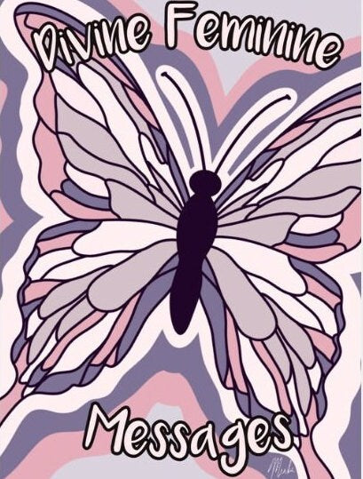 Divine Feminine Message Oracle Deck (100 cards) *MADE TO ORDER*
