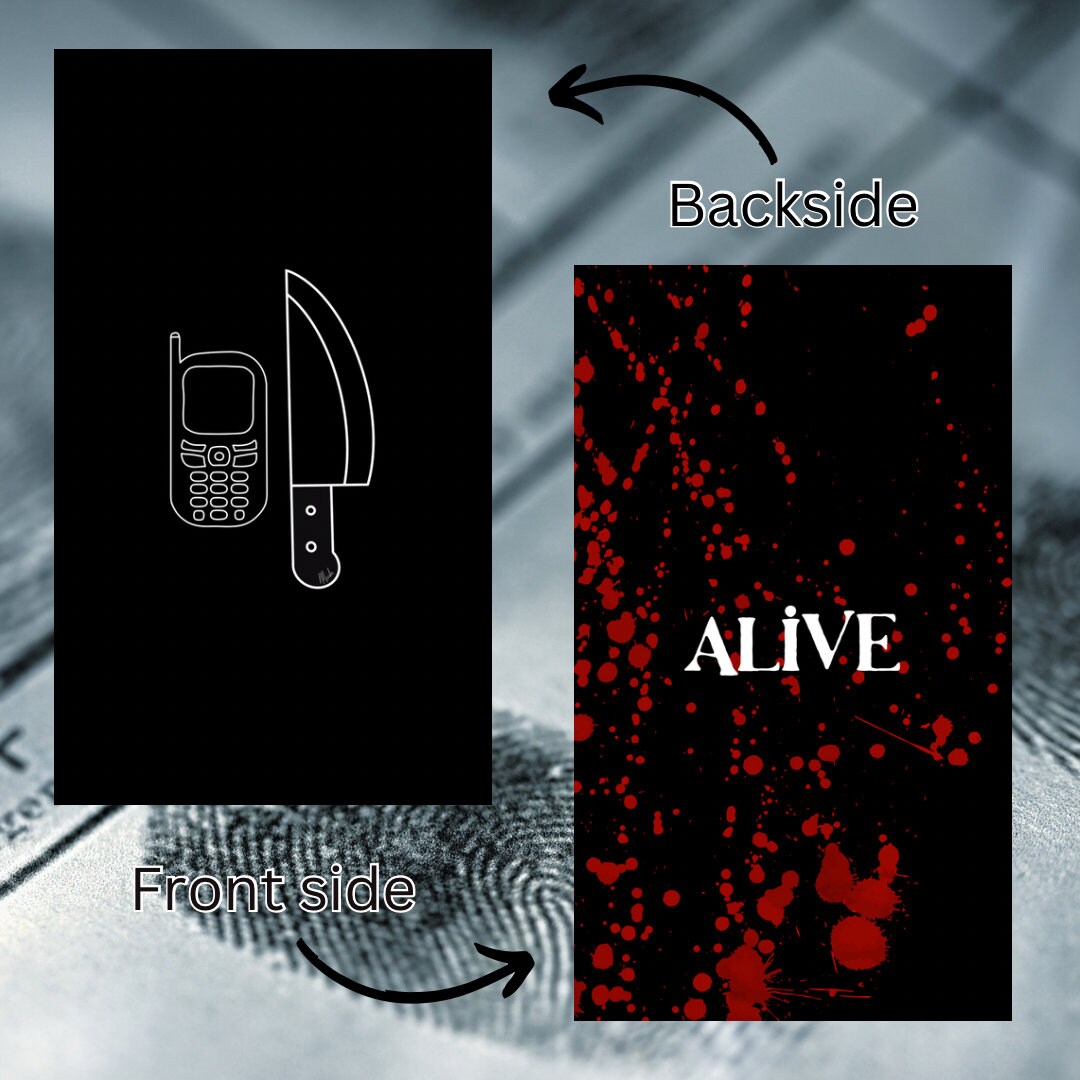 Crime Case Oracle Deck (100 Cards)*MADE TO ORDER*