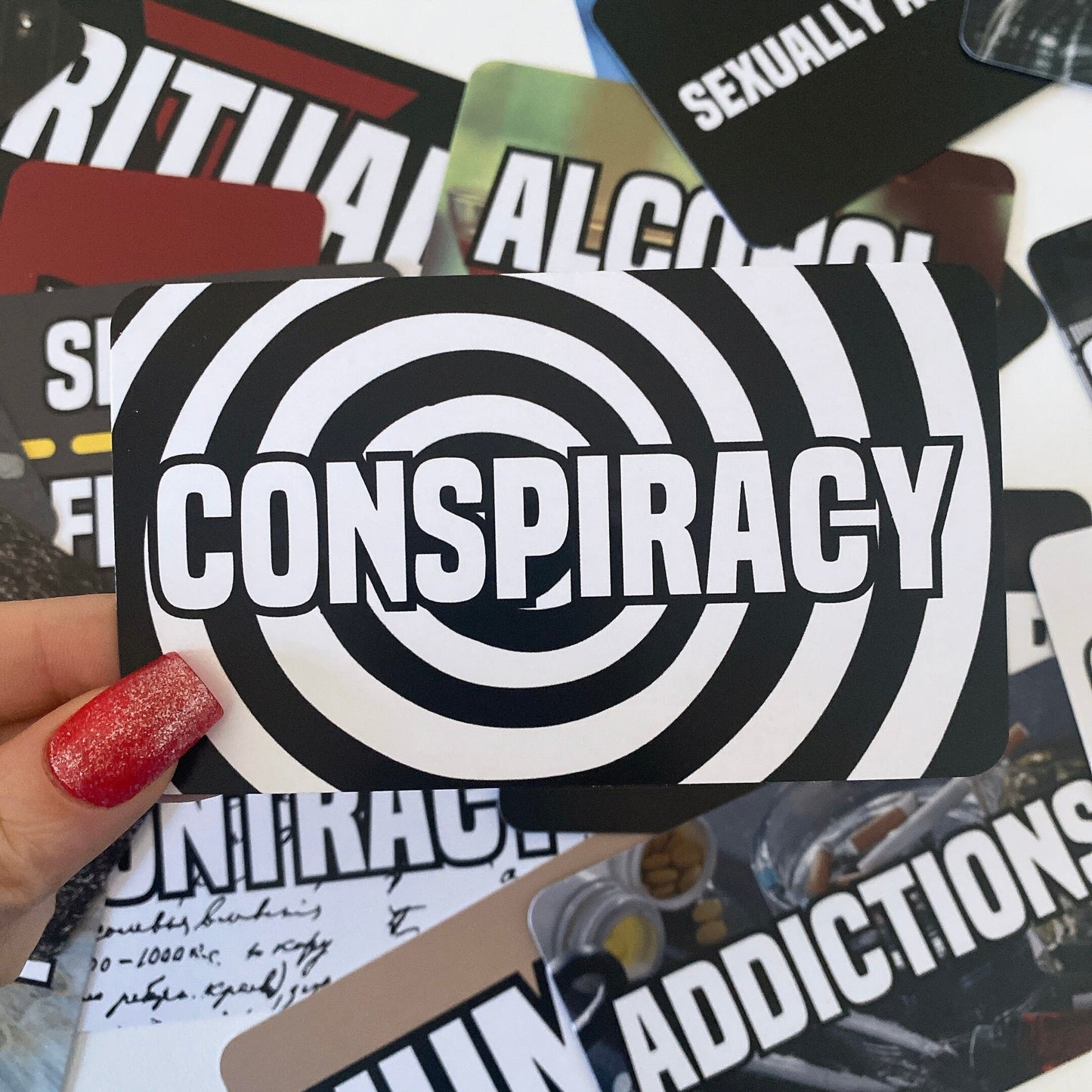 Hollywood Conspiracy Oracle Deck (53 cards)*MADE TO ORDER*