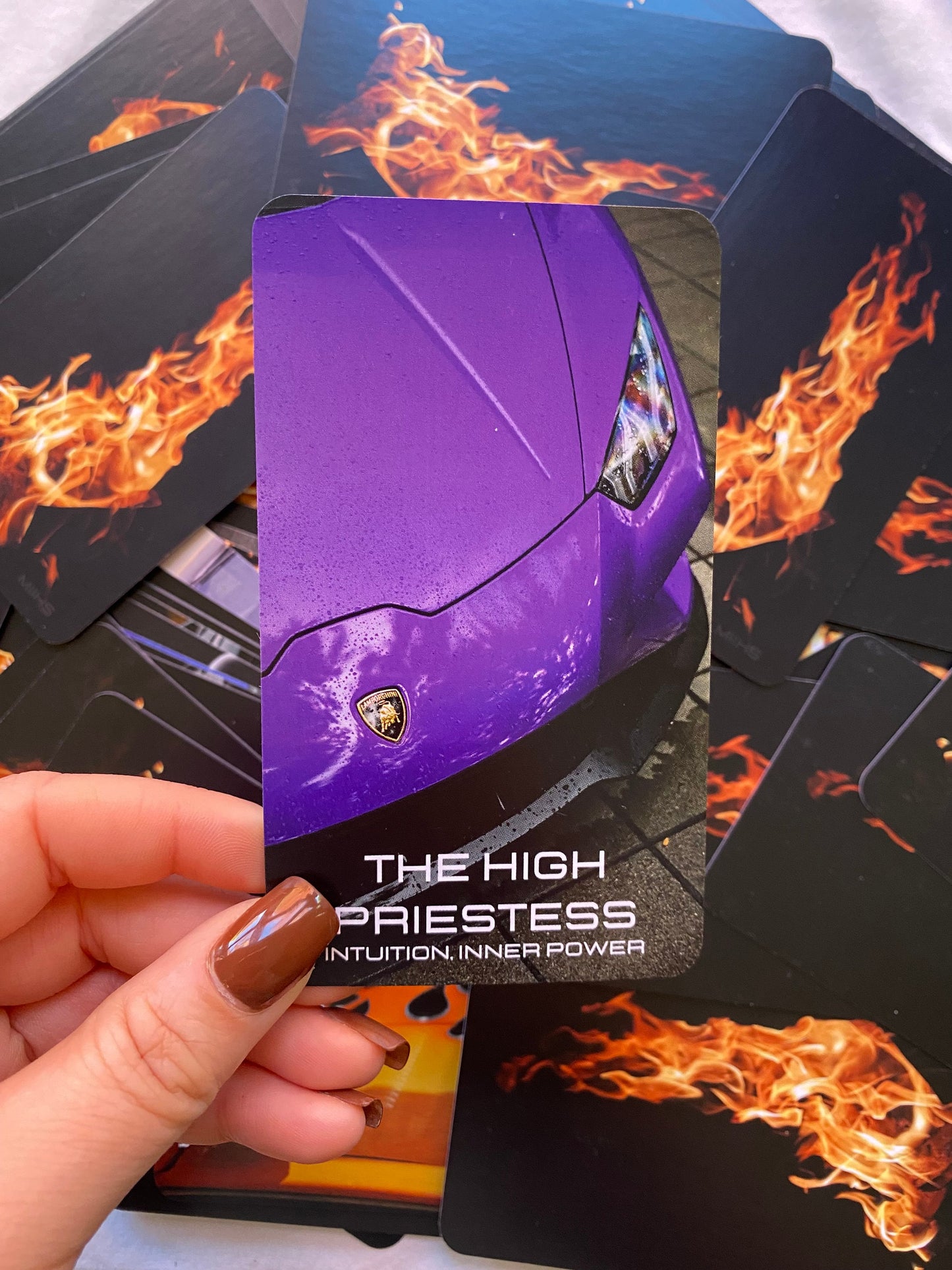 Ignition Tarot Deck (78 cards)/ Car Tarot Deck/ Classic Car/ Sports Cars *MADE TO ORDER*