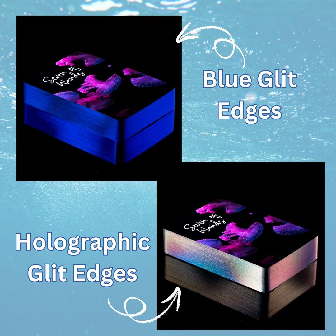 The Underwater Tarot Deck (78 cards)*MADE TO ORDER*