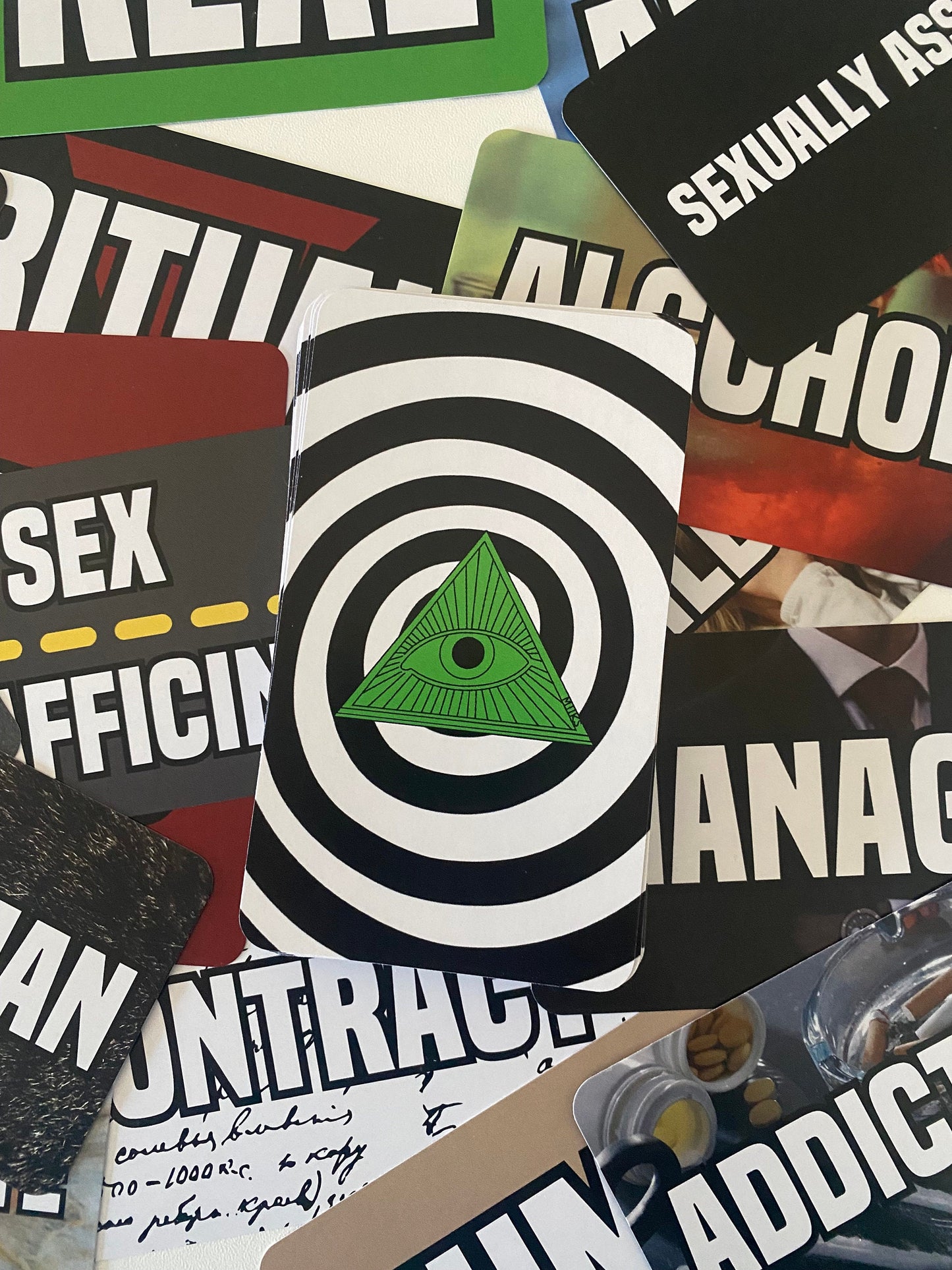 Hollywood Conspiracy Oracle Deck (53 cards)*MADE TO ORDER*