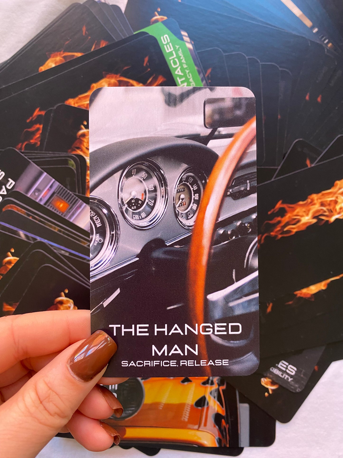 Ignition Tarot Deck (78 cards)/ Car Tarot Deck/ Classic Car/ Sports Cars *MADE TO ORDER*
