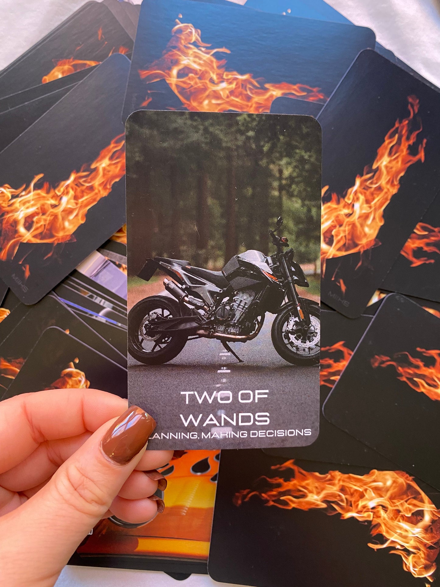 Ignition Tarot Deck (78 cards)/ Car Tarot Deck/ Classic Car/ Sports Cars *MADE TO ORDER*