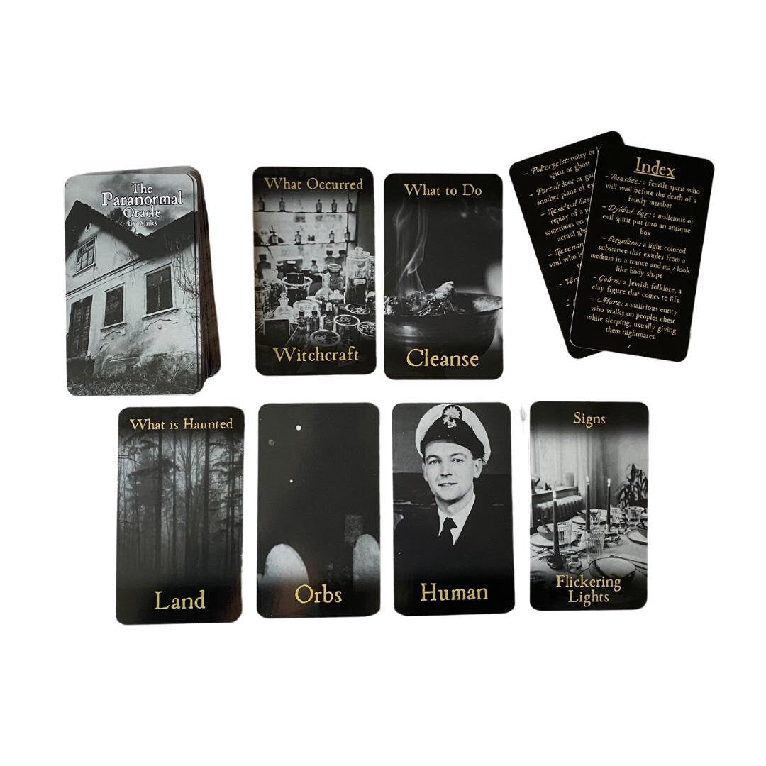 The Paranormal Oracle ( 67 cards )*MADE TO ORDER*