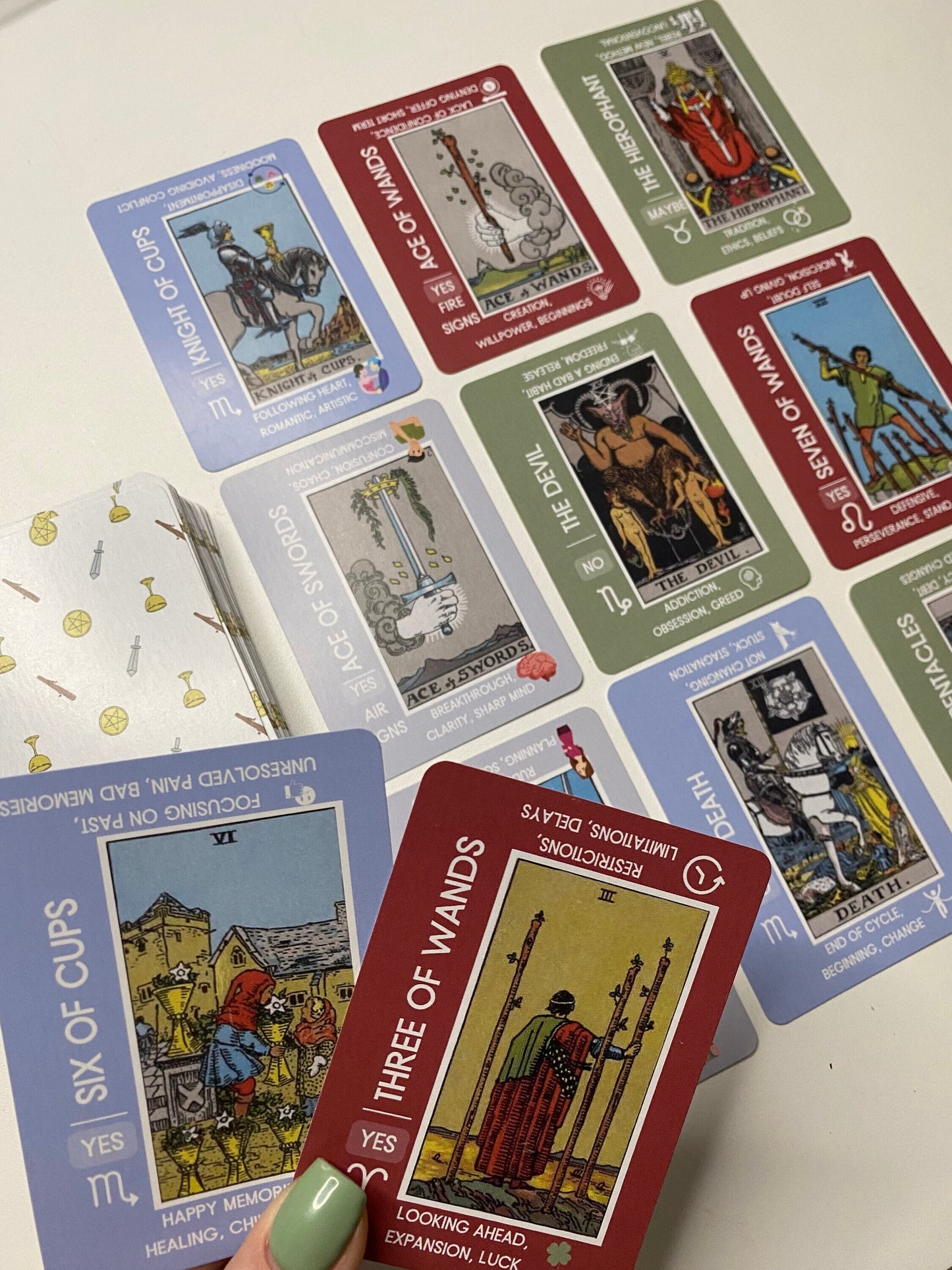 Beginner Tarot Deck ( 78 cards ) *MADE TO ORDER*