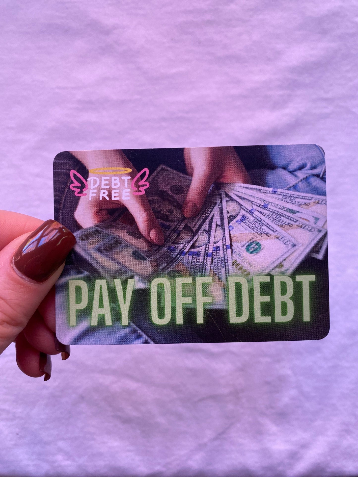 Money & Career Oracle Deck ( 55 cards ) *MADE TO ORDER*