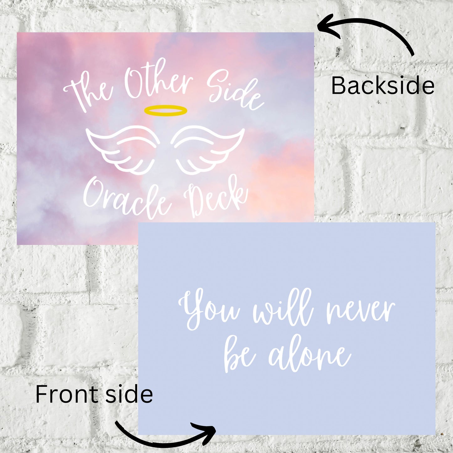 The Other Side Oracle Deck (48 cards) / Mediumship Oracle Deck *MADE TO ORDER*