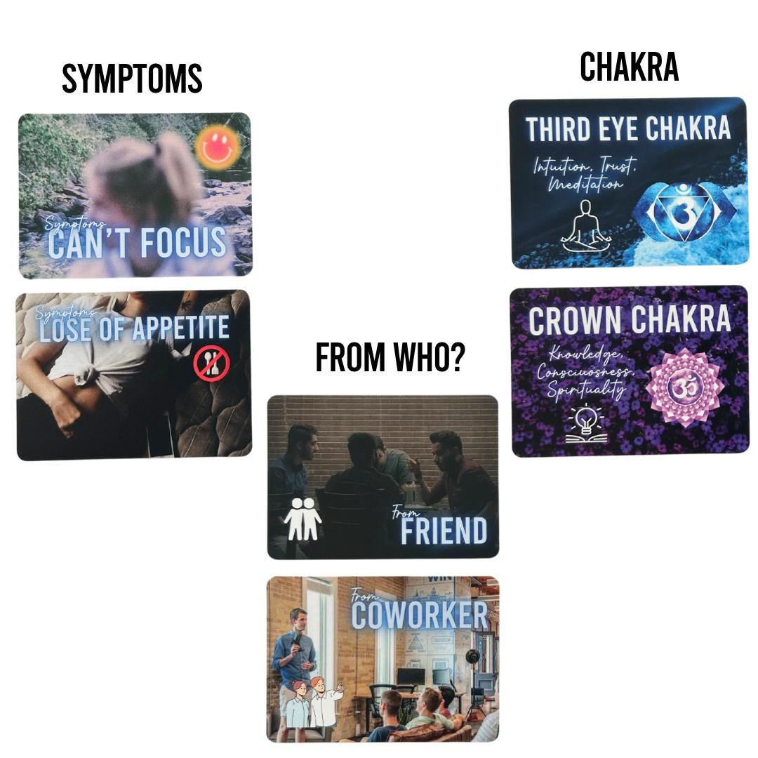 Evil Eye Oracle Deck ( 50 cards ) *MADE TO ORDER*