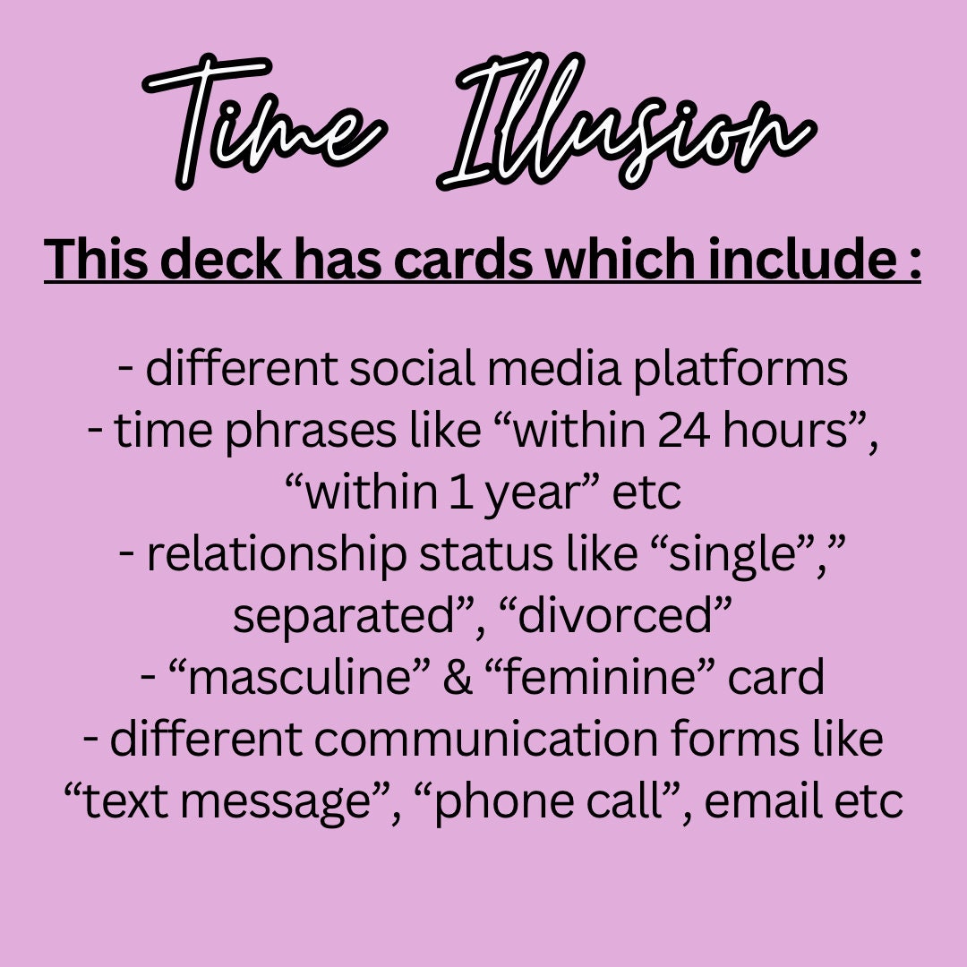 Time Oracle Deck Bundle *MADE TO ORDER*