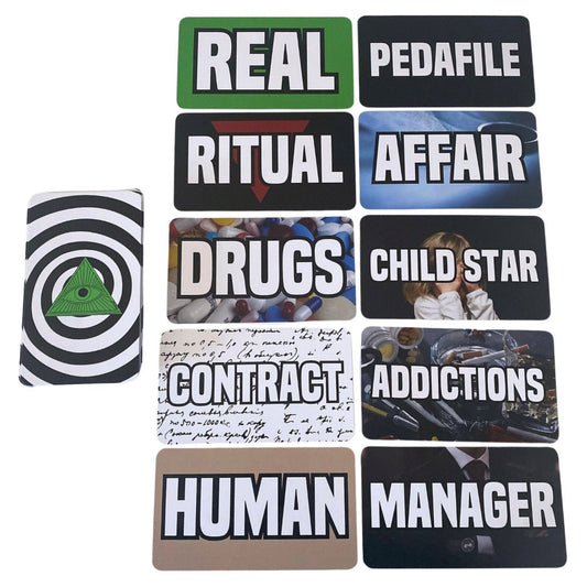 Hollywood Conspiracy Oracle Deck (53 cards)*MADE TO ORDER*