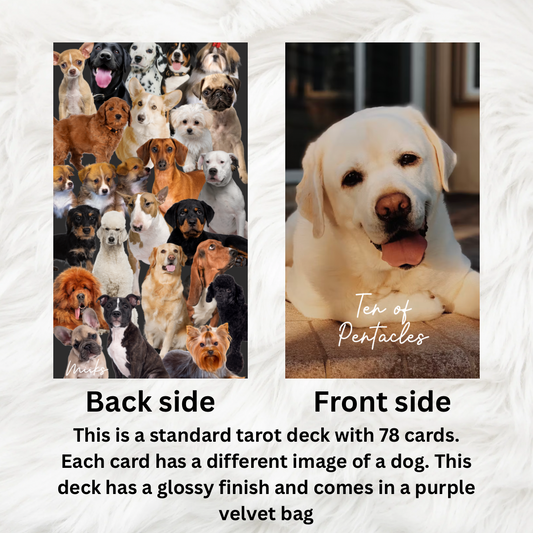 Dog Tarot Deck (78 cards) *MADE TO ORDER*