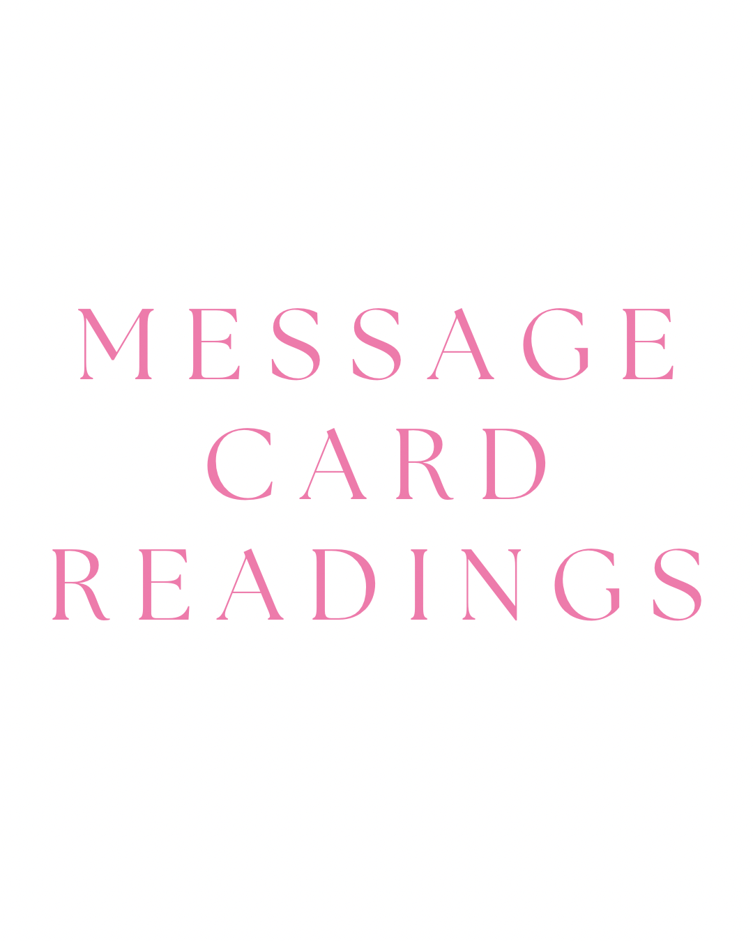 Message Card Readings