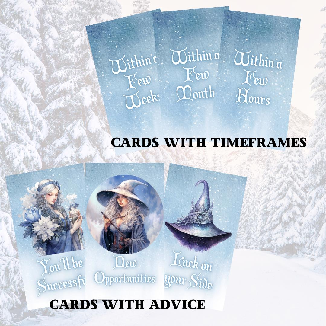 What Path? Oracle Deck ( 30 cards )*MADE TO ORDER* Yes, No, Maybe Deck