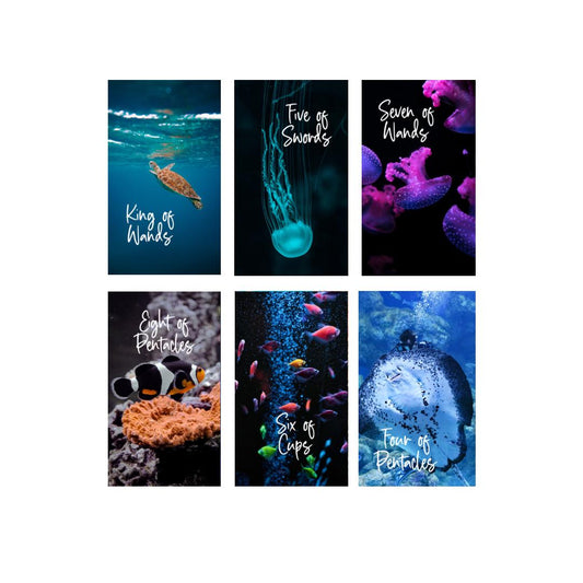 The Underwater Tarot Deck (78 cards)*MADE TO ORDER*