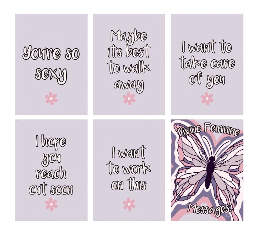 Divine Feminine Message Oracle Deck (100 cards) *MADE TO ORDER*