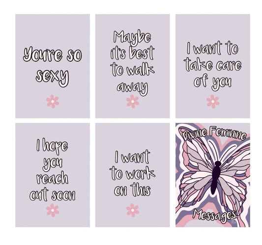 Divine Feminine Message Oracle Deck (100 cards) *MADE TO ORDER*