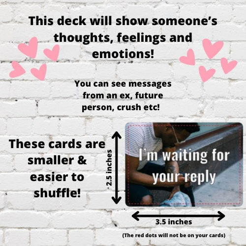 Part Two Love Message Oracle Deck (72 cards) *MADE TO ORDER*