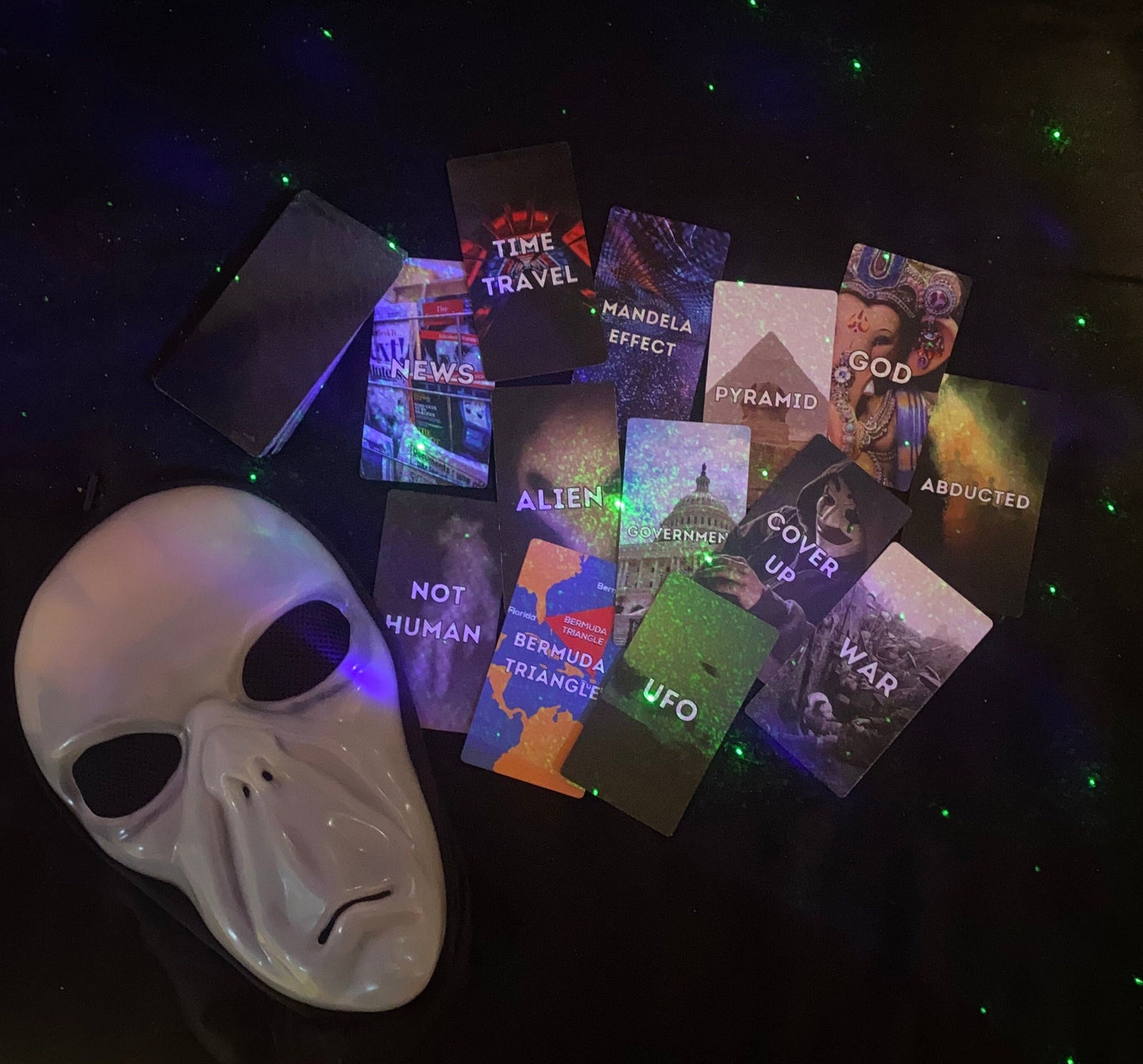 Conspiracy Theory Oracle Deck ( 54 cards )*MADE TO ORDER*